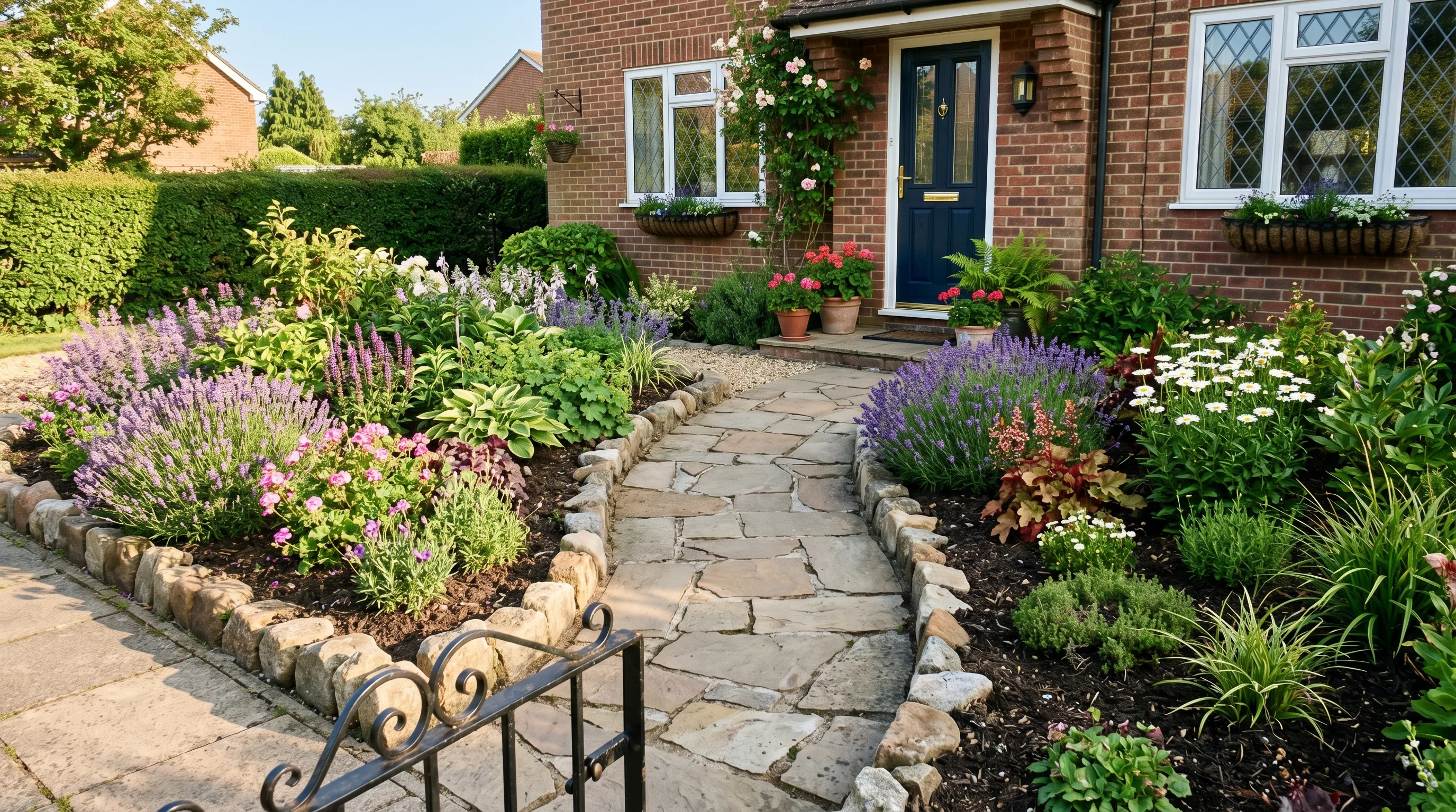 Balanced Garden Beds on Both Sides